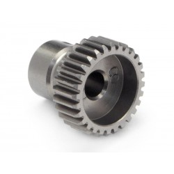 HPI PINION GEAR 28 TOOTH ALUMINUM (64 PITCH/0.4M)
