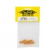 YR 4MM ALU SERRATED LOCK NUT 10PCS