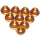 YR 4MM ALU SERRATED LOCK NUT 10PCS