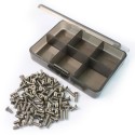 YR TITANIUM SCREW SET WITH  BOX FOR TT02