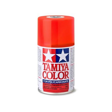 TAMIYA PS20 ROJO FLUORESCENTE