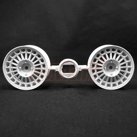 TAMIYA LANCIA DELTA RALLY DISH WHEELS 4PCS