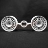 TAMIYA LANCIA DELTA RALLY DISH WHEELS 2PCS