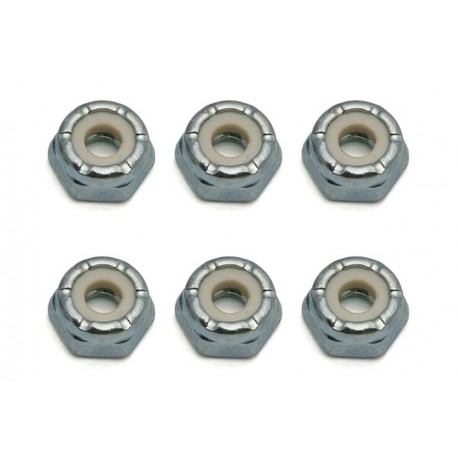 ASSOCIATED LOCKNUTS, 8-32, LOW PROFILE, STEEL