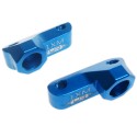 YR ALUMINUM SEPARATE SUSPENSION MOUNT (1XM) BLUE FOR TAMIYA XV-01