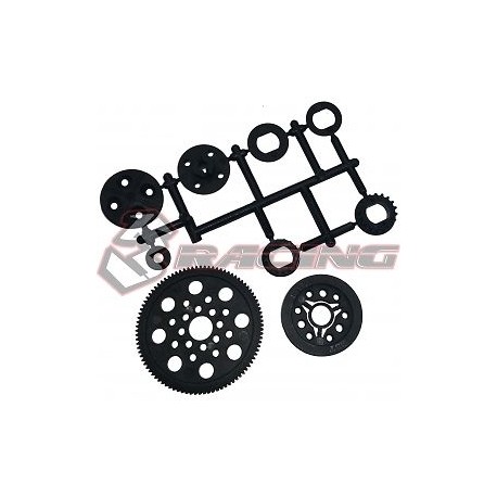3 RACING PULLEY SET FOR D4