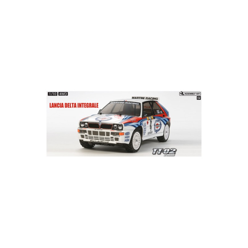 TAMIYA TT02 LANCIA DELTA INTEGRALE - Tienda RC