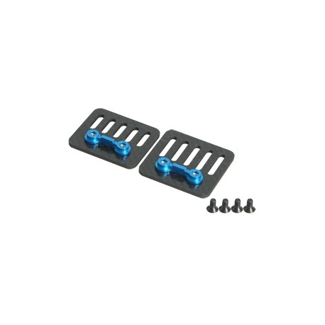 3RACING GRAPHITE RADIO TRAY