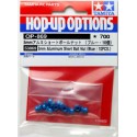 TAMIYA 5MM ALUMINUM SHORT BALL NUT (BLUE)