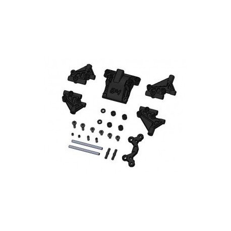 3 RACING FRONT BULKHEAD COVER FOR SAKURA D4