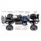 TAMIYA 1/10 TOYOTA TUNDRA HIGH-LIFT KIT