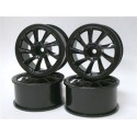 SPICE  L TYPE WHEEL 3MM OFFSET BLACK 4PCS