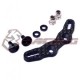 3 RACING GRAPHITE FRONT SHOCK TOWER  FOR M07