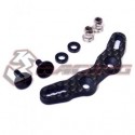 3 RACING GRAPHITE FRONT SHOCK TOWER  FOR M07