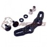 3 RACING GRAPHITE FRONT SHOCK TOWER  FOR M07