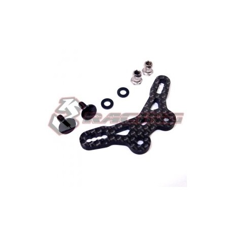 3 RACING GRAPHITE REAR SHOCK TOWER  FOR M07