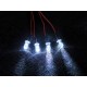 RECAMBIO LUCES LED PARA CENTRALITA (4 LEDS) 3RACING