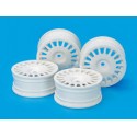TAMIYA MEDIUM-NARROW  MESH RIM 4PCS WHITE  