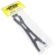 YEAH RACING 2.0MM CARBON GRAPHITE UPPER DECK FOR D4