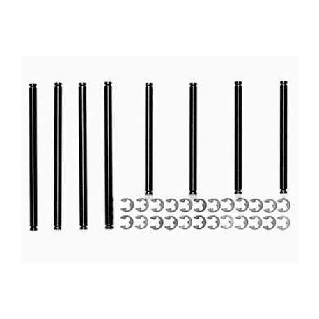 TAMIYA TL01 STAINLESS STEEL SUSPENSION SHAFT SET