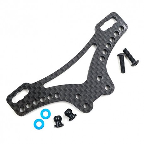 YEAH RACING CARBON LONG DAMPER STAY (REAR)