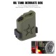 TANQUE DE COMBUSTIBLE MILITAR Y SOPORTE 1/10 CRAWLER RC 