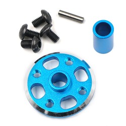 YEAH RACING ALU SPUR GEAR ADAPTOR FOR TT02