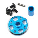 YEAH RACING ALU SPUR GEAR ADAPTOR FOR TT02