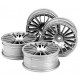 LLANTAS TAMIYA MEDIUM-NARROW  GREY 18-SPOKE 