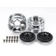 TAMIYA MESH RIM 2-PIECE WHEELS (BLACK)