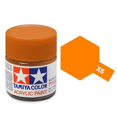 TAMIYA X6 NARANJA BRILLANTE