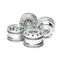 TAMIYA ON ROAD RACING TRUCK WHEEL (SILVER)