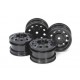 TAMIYA ON ROAD RACING TRUCK WHEEL  (BLACK)
