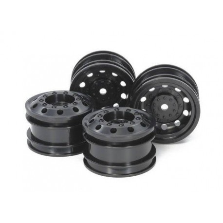 TAMIYA ON ROAD RACING TRUCK WHEEL  (BLACK)