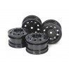 TAMIYA ON ROAD RACING TRUCK WHEEL  (BLACK)