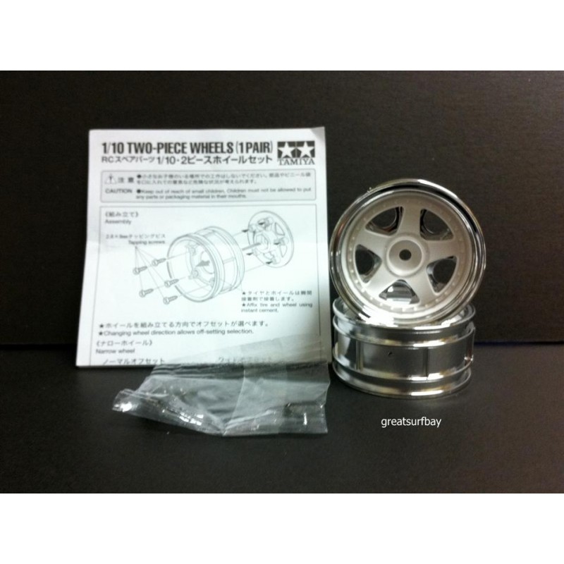 TAMIYA 5 SPOKE 2PIECE WHEELS Tienda RC