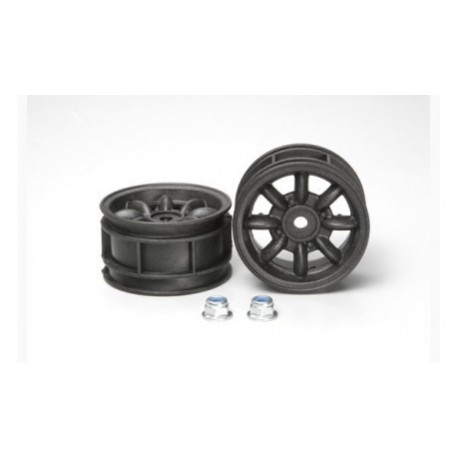 BLACK 18 SPOKE WHEEL