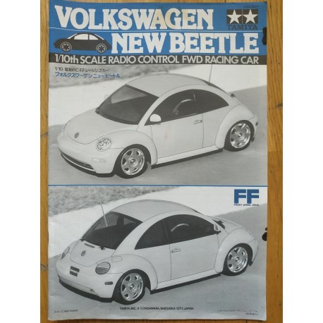 MANUAL TAMIYA FF VW NEW BEETLE