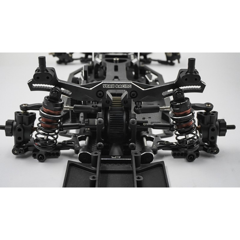 Yeah Racing BBG-0060BK Aluminum Big Bore 60mm Shocks (4) - Black For 1/10 Touring Car