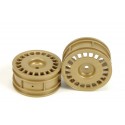 TAMIYA SUBARU IMPREZA RALLY DISH WHEELS 2PCS