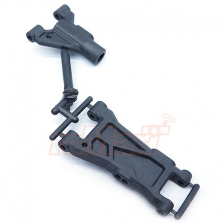3 RACING F & R COMPOSITE FRONT SUSPENSION ARM FOR SAKURA D4