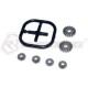 3 RACING METAL DIFFERENTIAL GEAR SET (10T &18T)