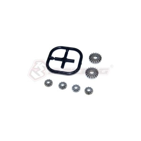 3 RACING METAL DIFFERENTIAL GEAR SET (10T &18T)