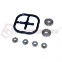 3 RACING METAL DIFFERENTIAL GEAR SET (10T &18T)