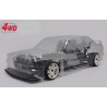 FG 1/5 4X4  KIT ELECTRIC BMW M3 E30 CLEAR BODY 510E 