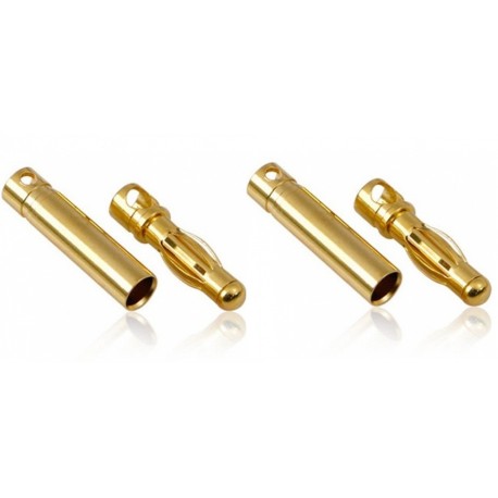 CONECTORES BANANA 4MM PARA MODELISMO RC
