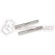 3 RACING  SAKURA MINI MG REAR OUTER PIN SET (M2.6X25MM)