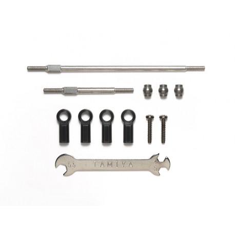 TAMIYA CC02 STAINLESS STEEL ADJUSTABLE TIE-ROD SET