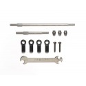 TAMIYA CC02 STAINLESS STEEL ADJUSTABLE TIE-ROD SET