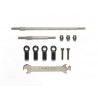 TAMIYA CC02 STAINLESS STEEL ADJUSTABLE TIE-ROD SET